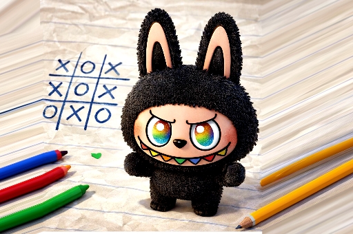 Labubu Tic Tac Toe