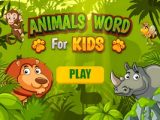 Animals Word for Kids