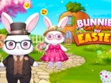 Bunnies Get Ready for Easter