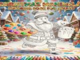 Christmas Mandala Coloring Book for Adults