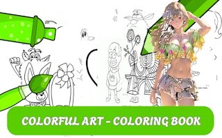 Colorful Art – Coloring Book