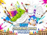 Easy Coloring Book for Kids