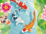 Idle Koi Pond