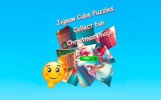 Jigsaw Cube Puzzles Collect Fun Christmas Images