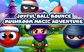 Joyful Ball Bounce Mushroom Magic Adventure