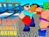 Obby. Ragdoll Boxing