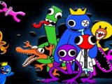 Rainbow Friends Sliding Puzzle