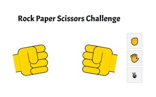 Rock Paper Scissors Challenge