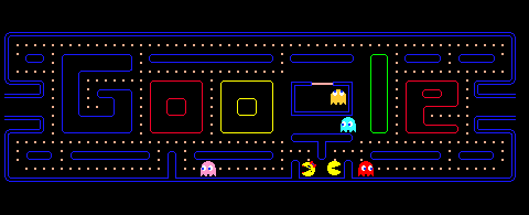 Pacman game Google