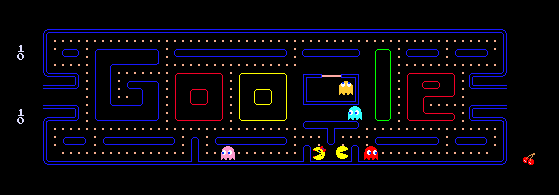 Pacman game Google