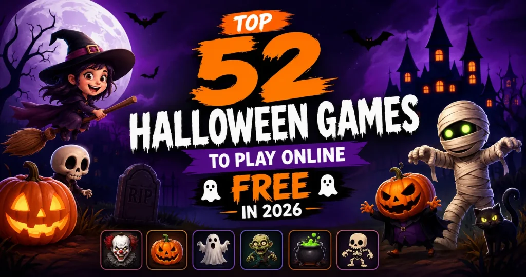 Top 52 Halloween Games to Play Online Free in 2026