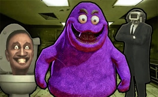 Grimace Shake – Escape Skibidi and Cameraman