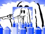 Kid Halloween Coloring Pages