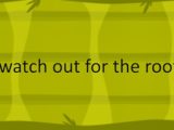 watch out for the roof