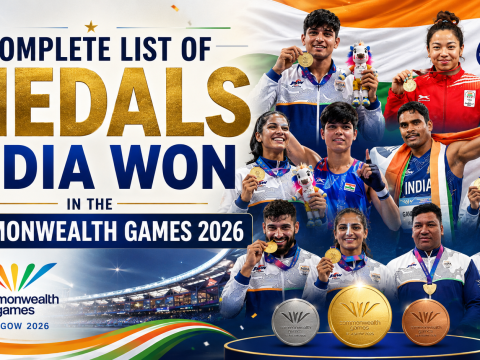 Complete List of Medals India Won in the Commonwealth Games 2026