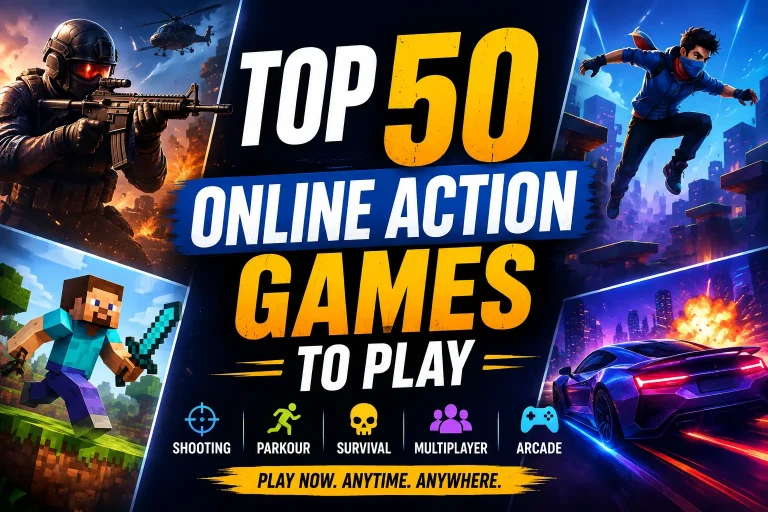 Top 50 Online Action Games to Play in 2026